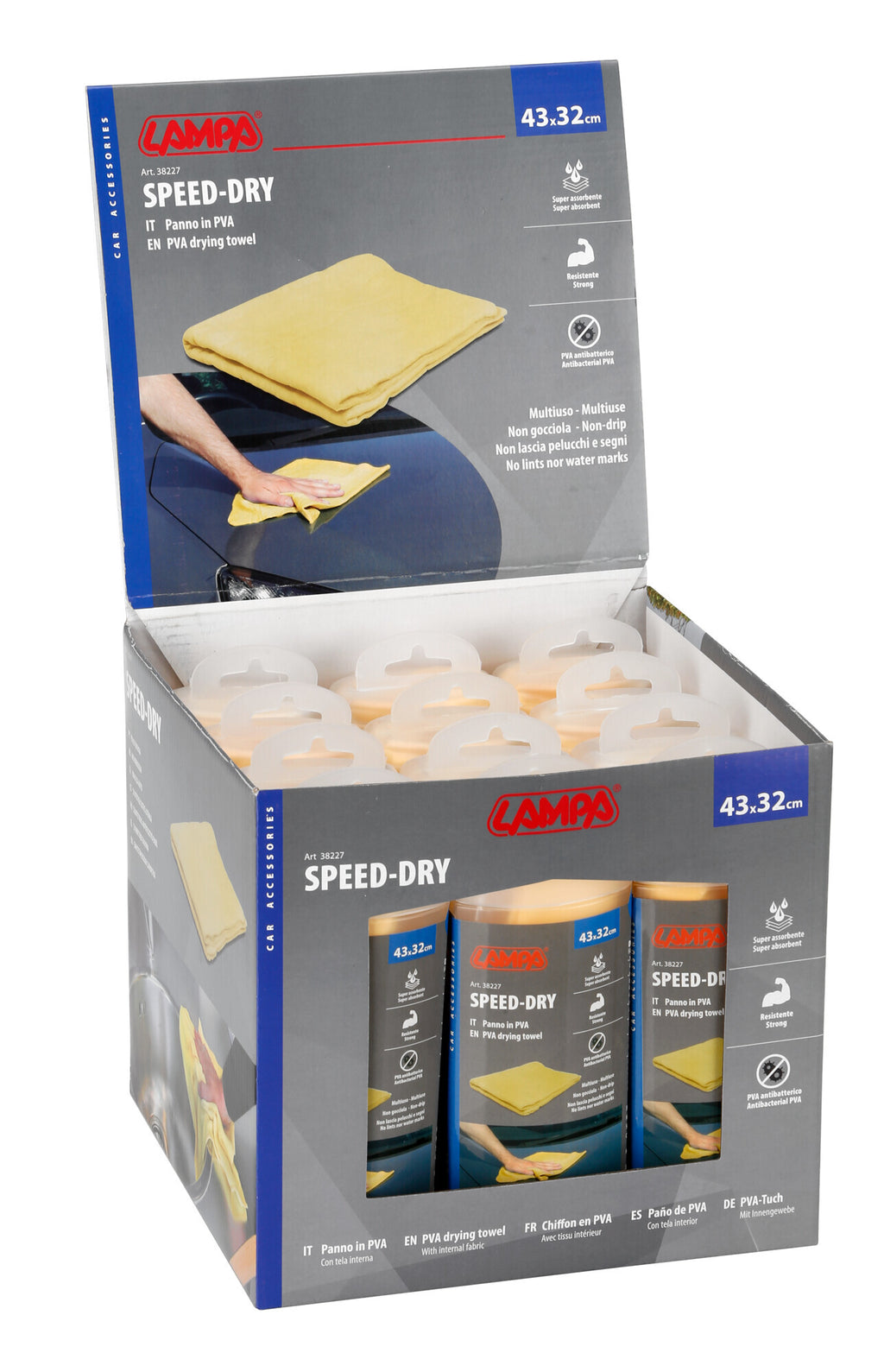 Speed-Dry, panno scamosciato sintetico