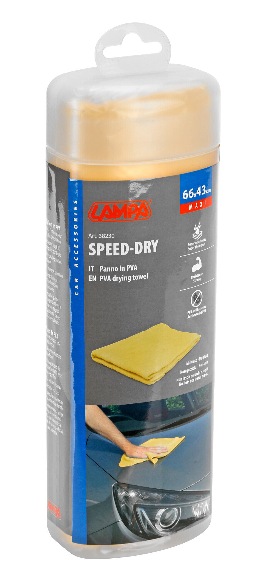 Speed Dry Maxi, panno scamosciato sintetico
