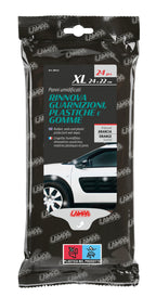 Panni umidificati rinnova guarnizioni, plastiche e gomme - 24 pz - 24x22 cm