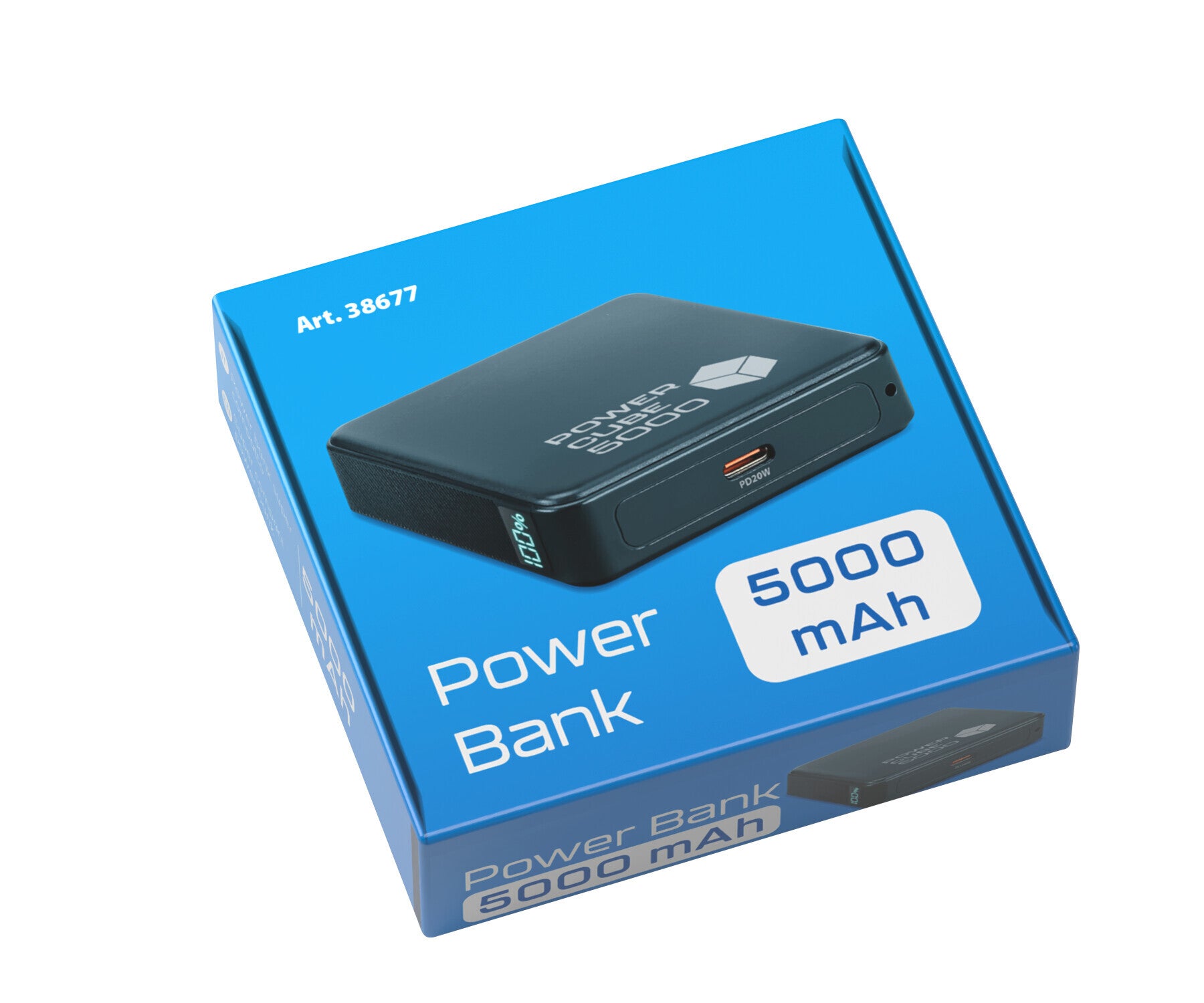 Linea Essentials, Power bank super compatto - 5000 mAh
