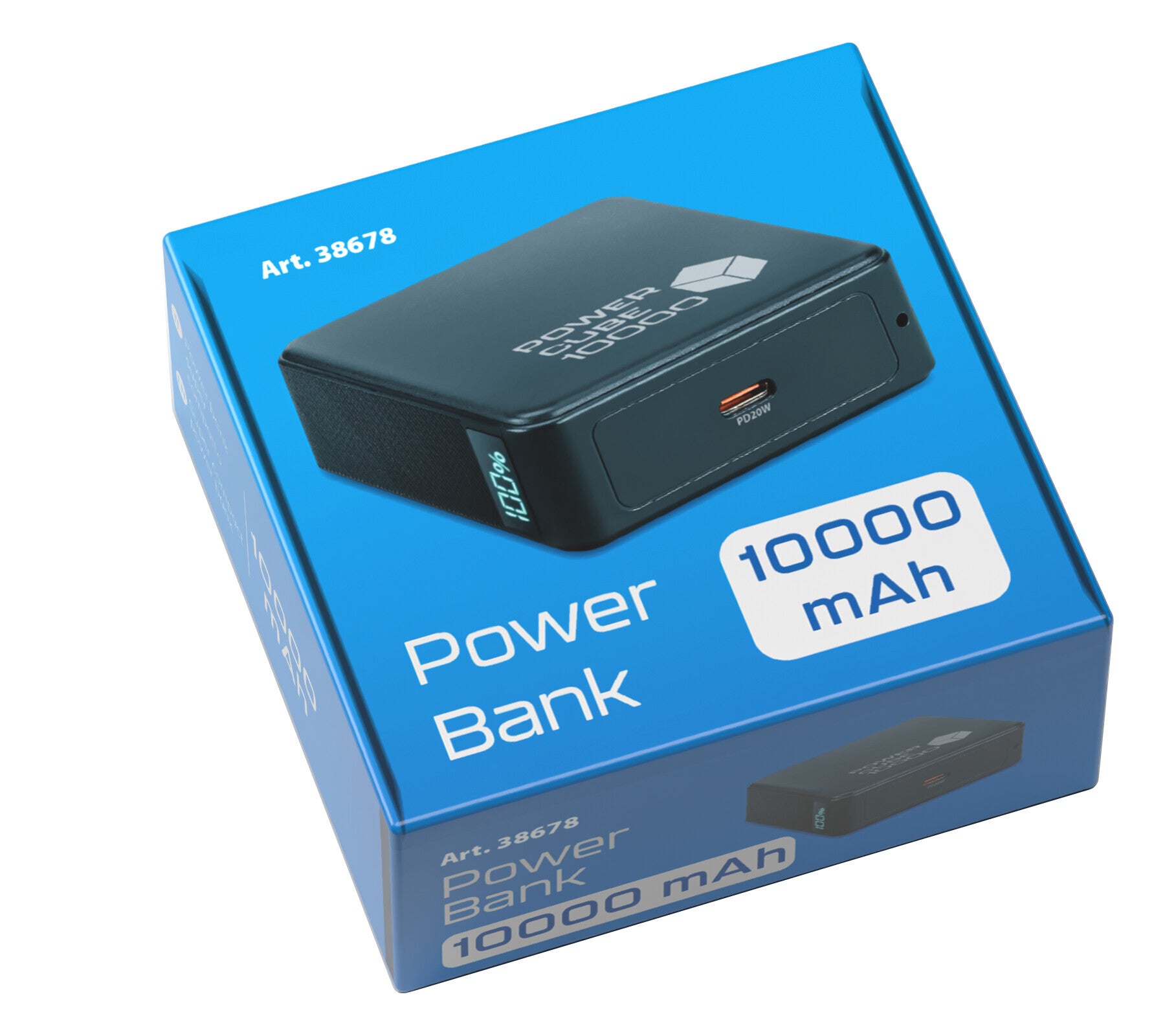 Linea Essentials, Power bank super compatto - 10000 mAh