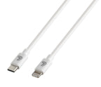 Linea Essentials, Cavo Usb C > Apple 8 Pin - 100 cm - Bianco