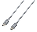 Linea Essentials, Cavo Usb C > Usb C - 100 cm - Grigio