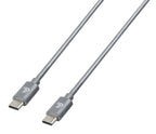 Linea Essentials, Cavo Usb C > Usb C - 200 cm - Grigio