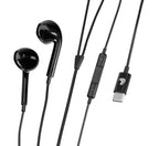 Linea Essentials, auricolari con microfono cavo Usb Type-C - 120 cm - Nero