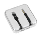 Linea Essentials, cavo Usb Type-C > Aux - 100 cm - Nero