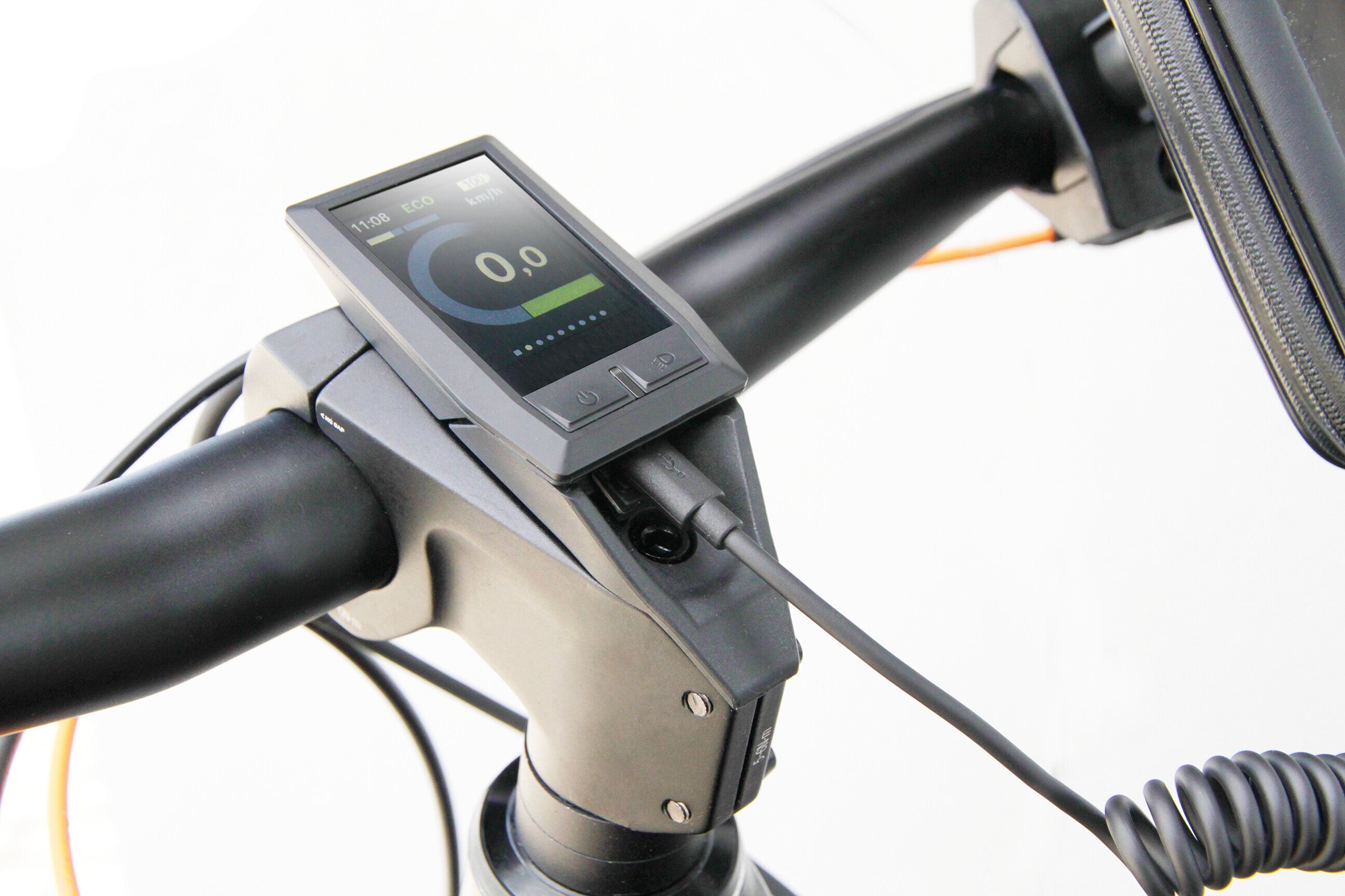 Cavo a spirale per Ebike, Micro Usb > Type C