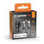 Kit 2 in 1 Lightning Pro - PD / QC 3.0 - 18W - 12/24V