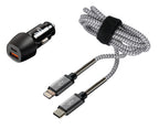 Kit 2 in 1 Lightning Pro - PD / QC 3.0 - 18W - 12/24V