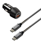Kit 2 in 1 Type-C Pro - PD / QC 3.0 - 18W - 12/24V