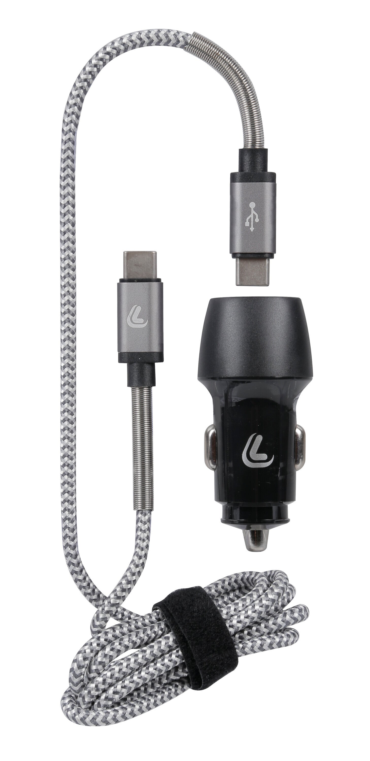 Kit 2 in 1 Type-C Pro - PD / QC 3.0 - 18W - 12/24V