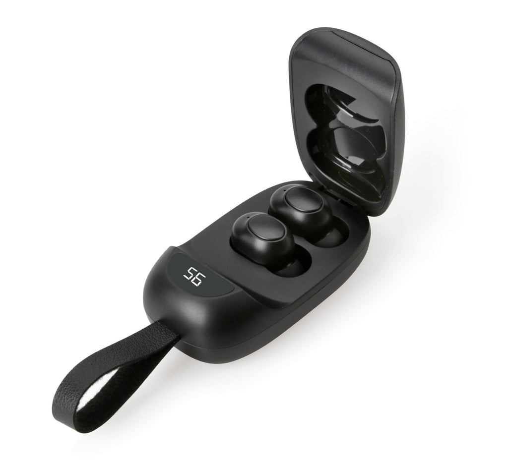 Ekko 5.0, auricolari Bluetooth stereo senza fili con custodia di ricarica