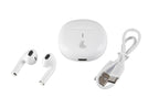 Pods, auricolari Bluetooth stereo con custodia di ricarica