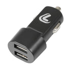 Linea Essentials, caricabatteria 2 porte Usb - 2100 mA - 12/24V