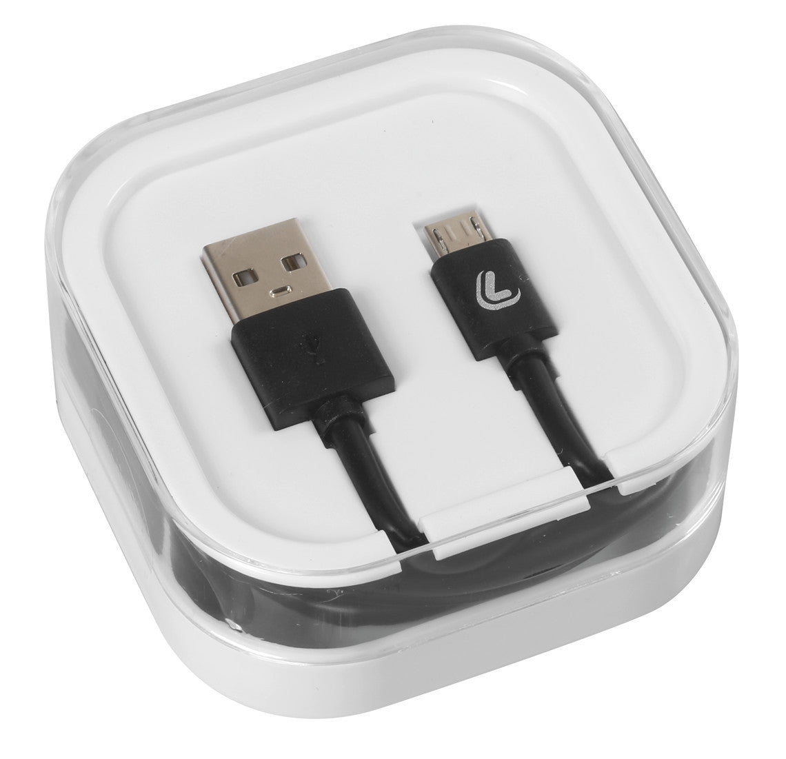 Linea Essentials, Cavo Usb > Micro Usb - 200 cm - Nero