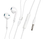 Linea Essentials, Auricolare stereo a capsula con microfono - 120 cm - Bianco