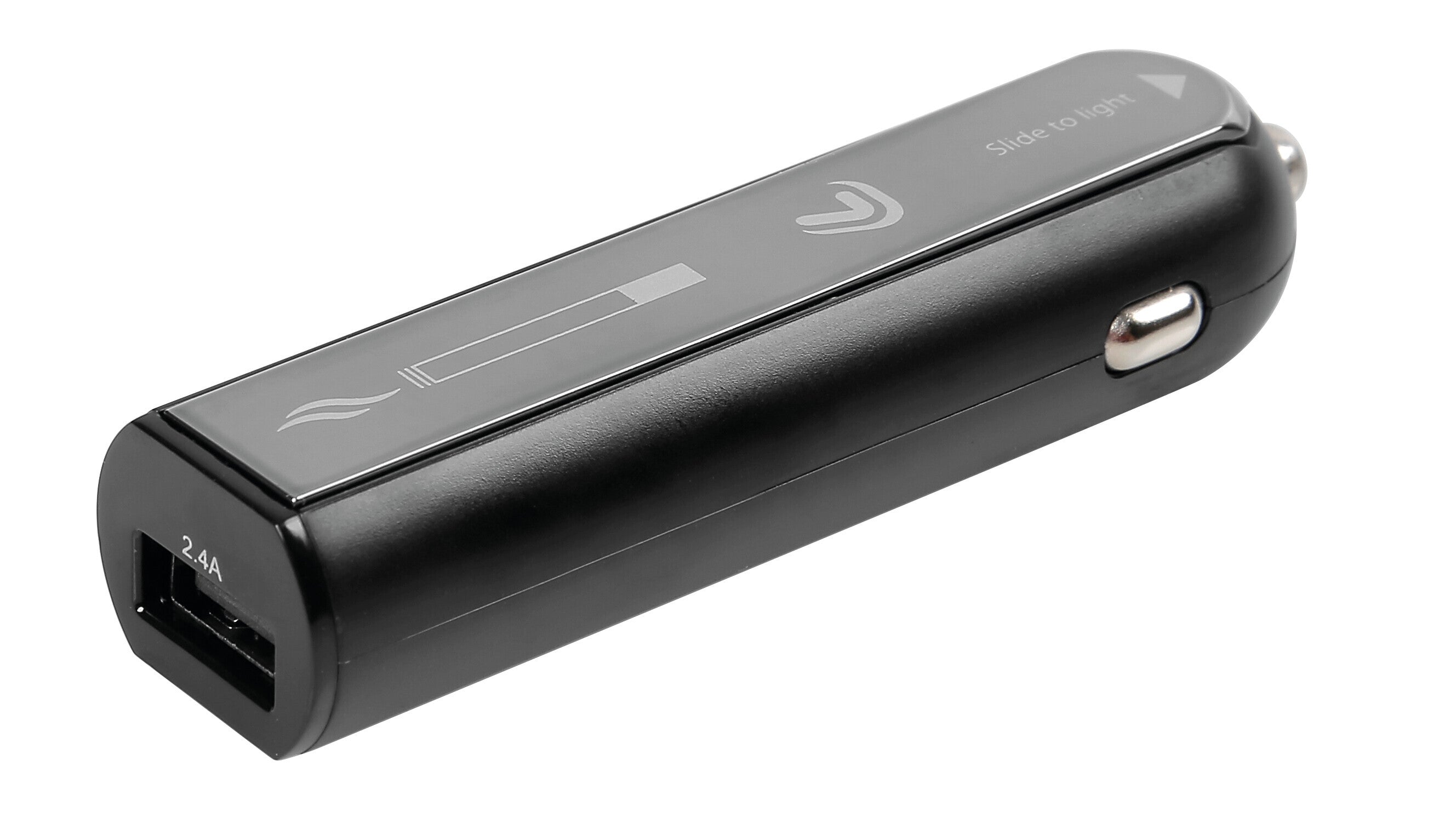 Plasma Usb, caricabatteria 1 porta Usb con accendino elettrico integrato - Fast Charge - 2100 mA - 12/24V