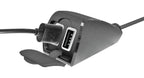 Usb-Fix Trek, doppio caricatore usb resistente all’acqua, fissaggio a manubrio - Ultra Fast Charge - 5400 mA - 12/24V