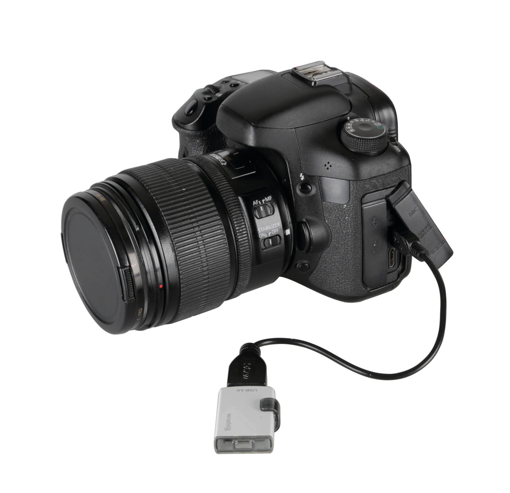 Cavo OTG Usb > Mini Usb - 20 cm - Nero