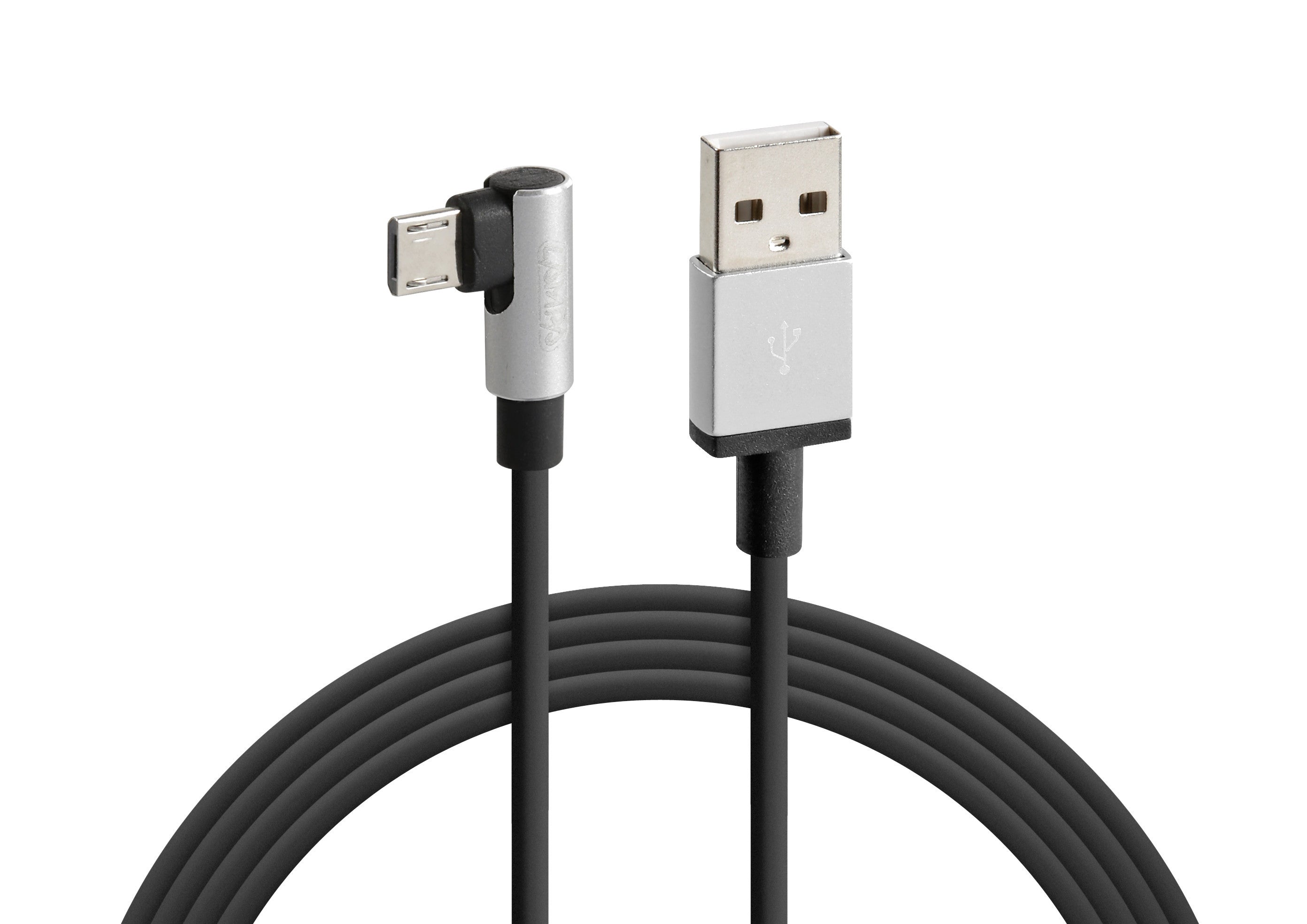 Cavo 90° Usb > Micro Usb - 100 cm - Nero