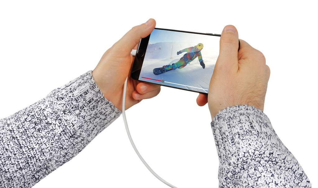 Cavo 90° Usb > Lightning - 100 cm - Bianco