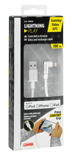 Cavo 90° Usb > Lightning - 100 cm - Bianco