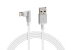 Cavo 90° Usb > Lightning - 100 cm - Bianco