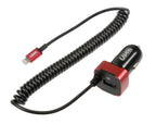 Caricabatteria Universal (Apple 8 pin / Micro Usb) con 1 porta Usb - Fast Charge - 2500 mA - 12/24V