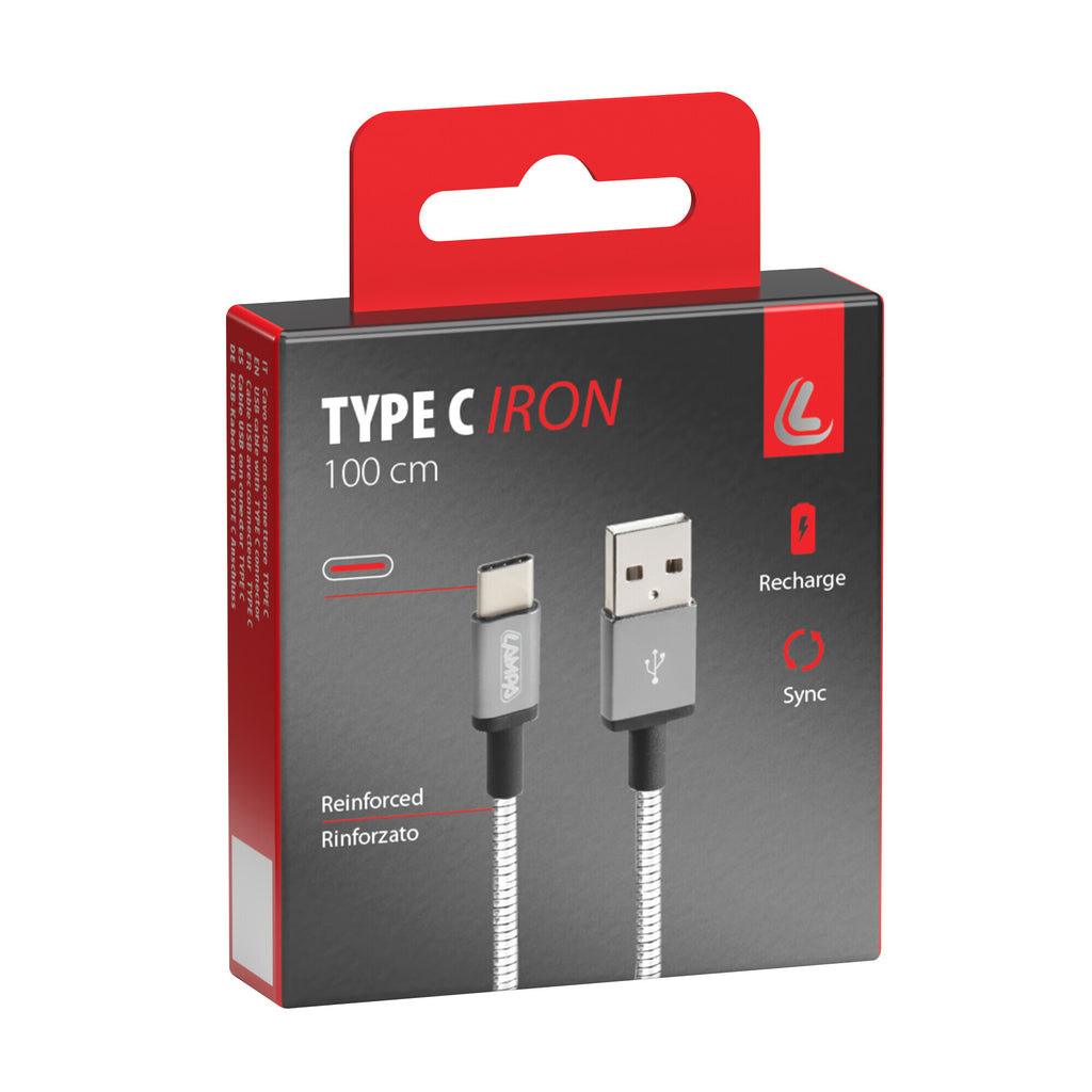Iron, cavo Usb > Usb Type-C - 100 cm