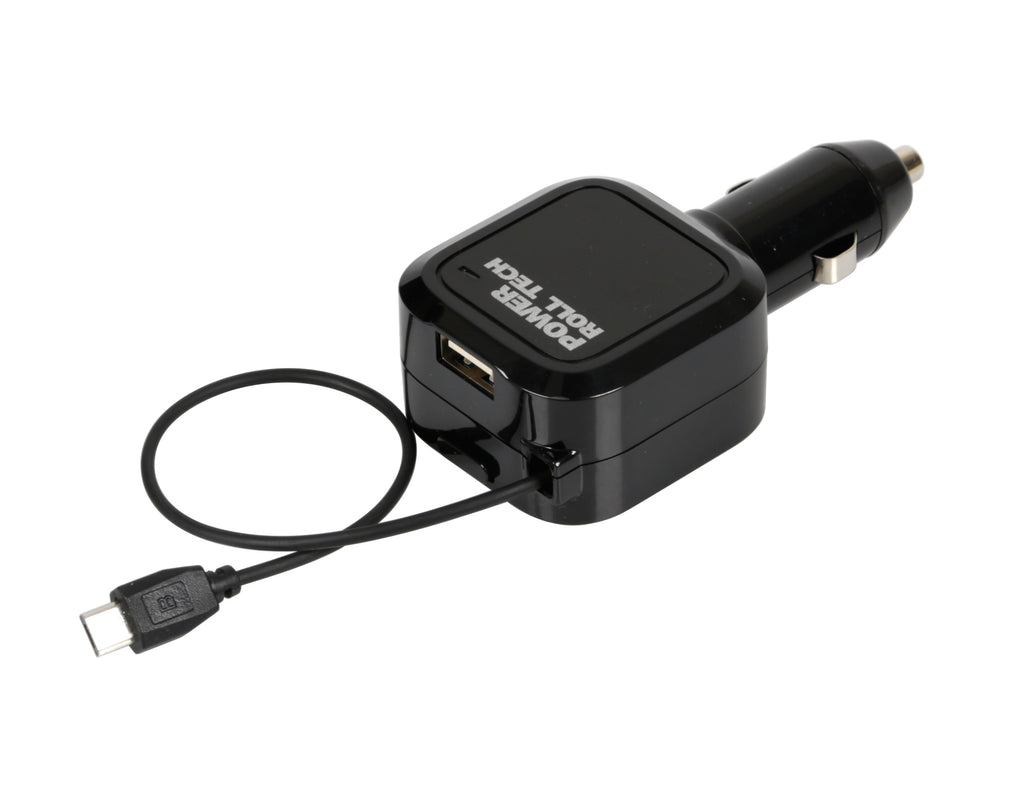 Caricabatteria Micro Usb con 1 porta Usb - Fast Charge - 3100 mA - 12/24V