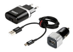 Kit 3 in 1 Micro Usb - Fast Charge - 12/24V + 230V