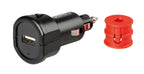 Uni-Tech, caricabatteria universale 1 porta Usb - Fast Charge - 2400 mA - 12/32V