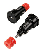 Uni-Tech, caricabatteria universale 1 porta Usb - Fast Charge - 2400 mA - 12/32V