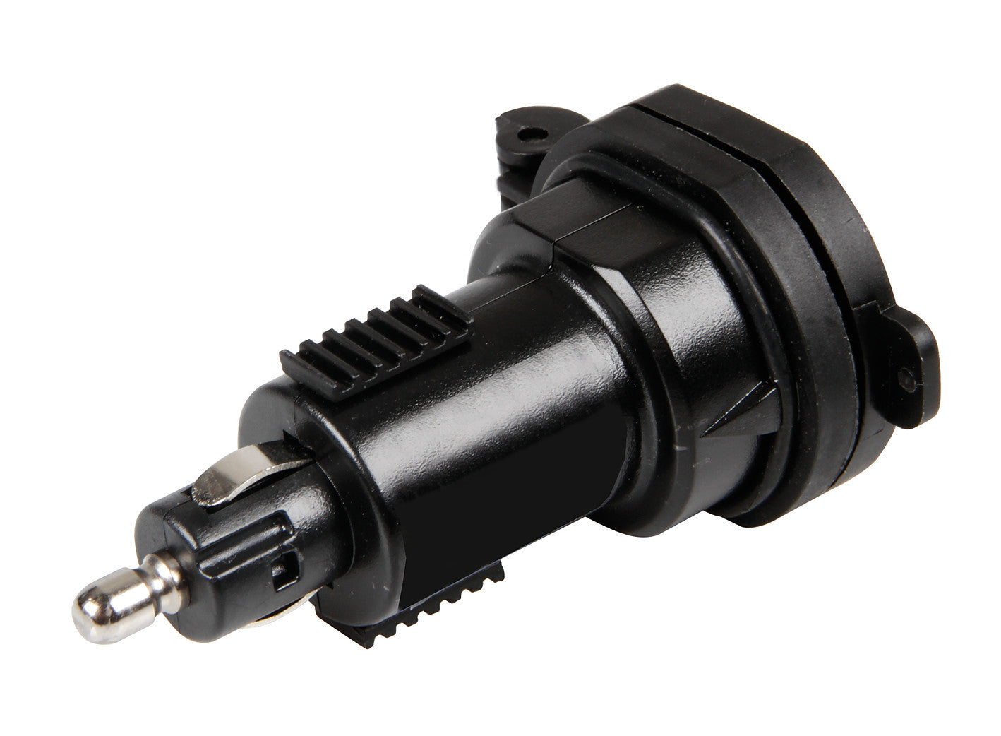 Din-Tech, caricabatteria Din 2 porte Usb - Fast Charge - 2700 mA - 12/32V