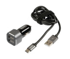 Kit 2 in 1 Usb Type-C - Fast Charge - 12/24V
