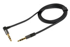 Phixia 90°, cavo AUX-AUX - 120 cm - Nero