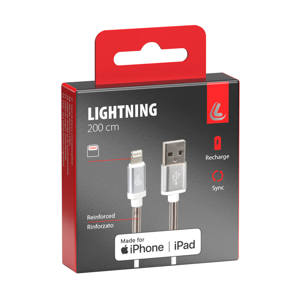 Cavo Usb > Lightning - 200 cm - Bianco