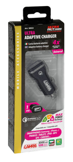 Caricabatteria 1 porta Usb - Qualcomm Quick Charge - 3000 mA - 12/24V