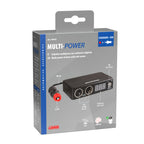 Multi-Power, 2 prese accendisigari + 2 USB e voltmetro, 12/24/36V