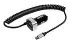 Caricabatteria Micro Usb con 1 porta Usb - Fast Charge - 2400 mA - 12/24V