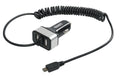 Caricabatteria Micro Usb con 2 porte Usb - 2400 mA - 12/24V
