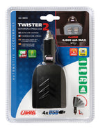 Caricabatteria 4 porte Usb - 6800 mA - 12/24V