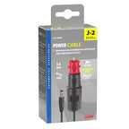 Spinotto per presa accendisigari con connettore Jack J2, 12/24V