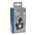 Ext-8, doppia presa Usb, montaggio ad incasso, 12/24V