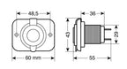 Ext-8, doppia presa Usb, montaggio ad incasso, 12/24V