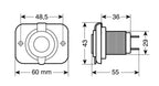 Ext-7, presa Usb, montaggio ad incasso, 12/24V