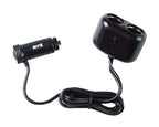 Presa corrente doppia con prolunga 12/24V