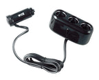 Presa corrente tripla con prolunga 12/24V