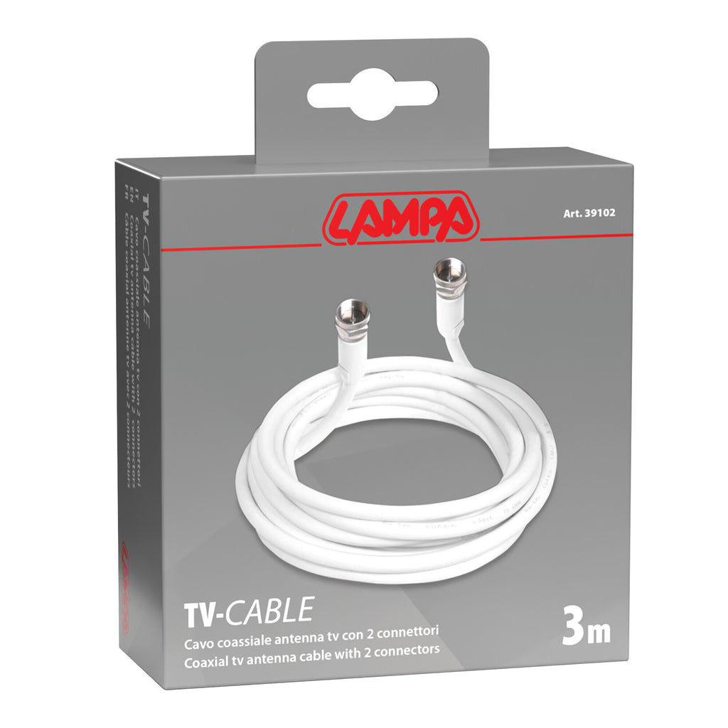 Cavo coassiale antenna TV - 3 m