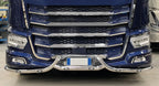 Barra paraurti con portatarga, stile H, 11 fori - compatibile per Daf XF (06/21>) - Daf XG (06/21>) - Daf XG+ (06/21>)